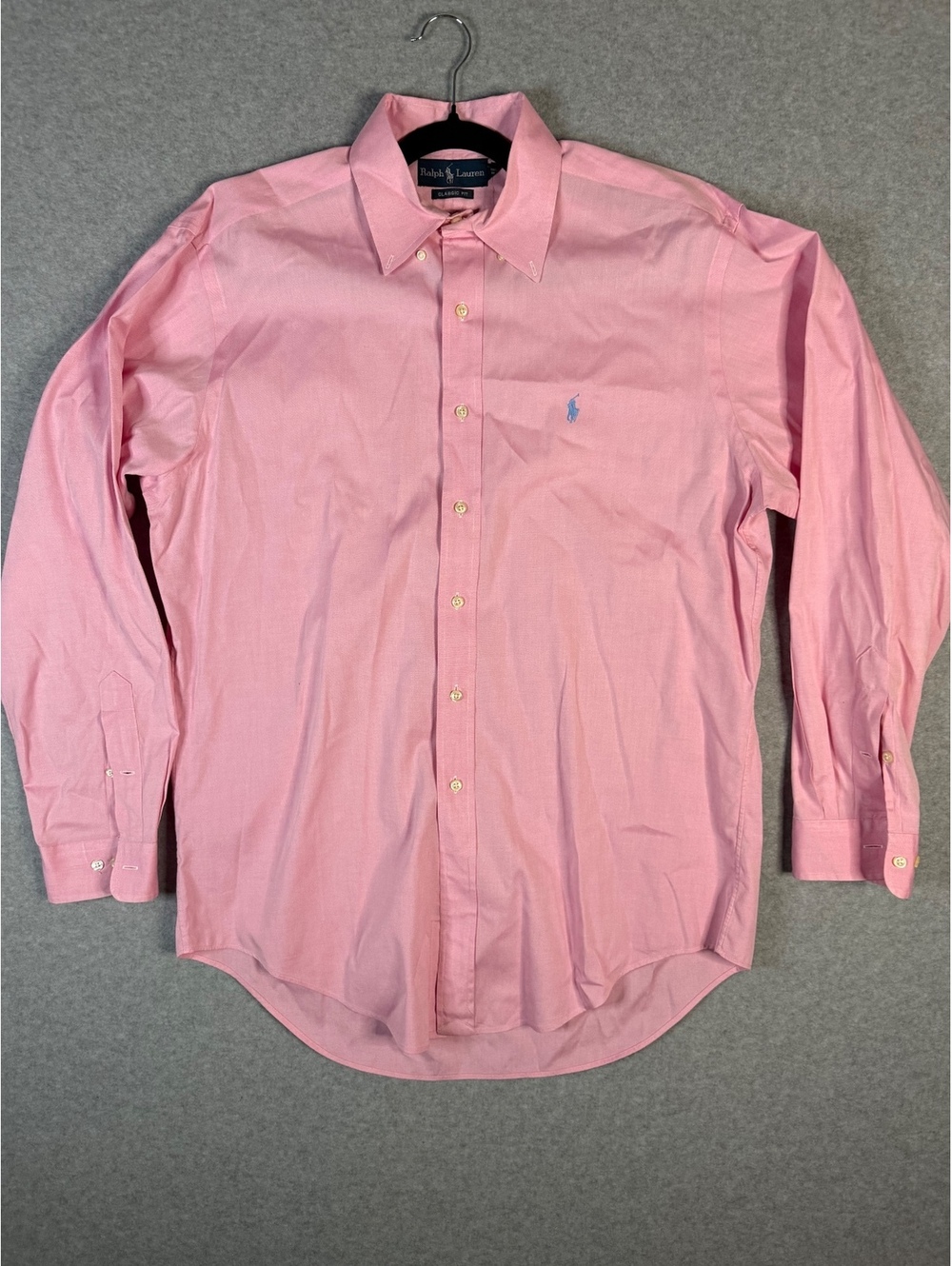 Ralph Lauren Classic Fit Button Down Large 16 34/35